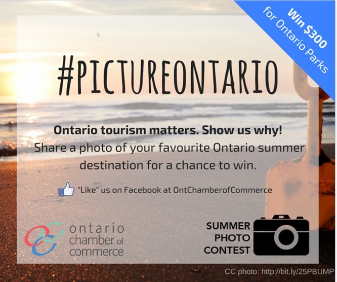 Ontario Chamber of Commerce Launches Tourism Photo Contest 