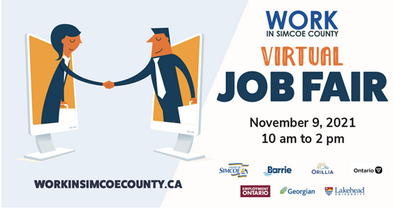 Work in Simcoe County Virtual Job Fair