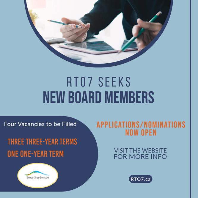 Call for Nominations and Applications to the RTO7 Board of Directors 