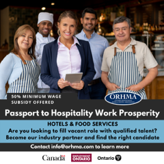 Passport to Hospitality Work Prosperity Project - Employer Projects 