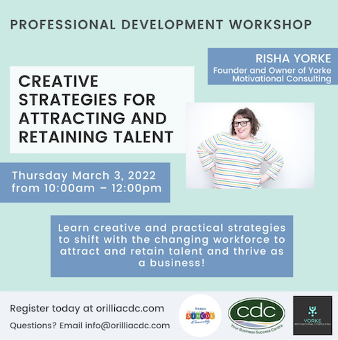 Creative Strategies for Attracting & Retaining Talent with Risha Yorke