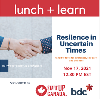 Resilience in Uncertain Times: Tangible Tools for Awareness, Self Care and Business