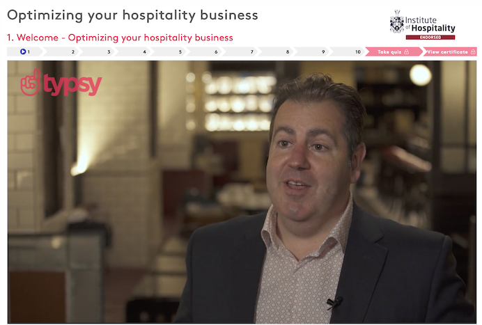 Typsy - optimizing your hospitality business