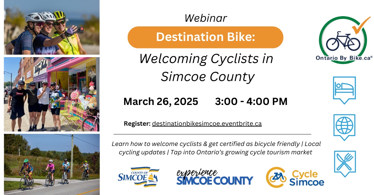 Destination Bike - Welcoming Cyclists in Simcoe County